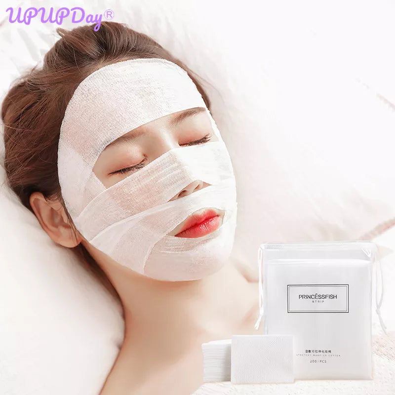 Disposable Cosmetic Cotton, Mask Wet Application