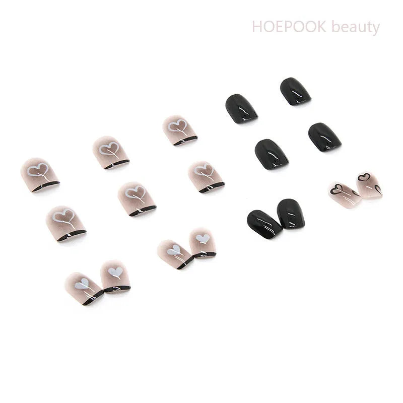 Removable adult false nail patches