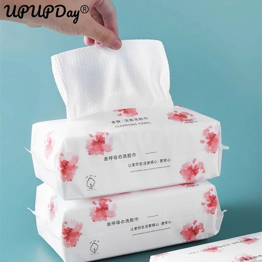 50/100pcs Disposable Cotton Face Wash Towel