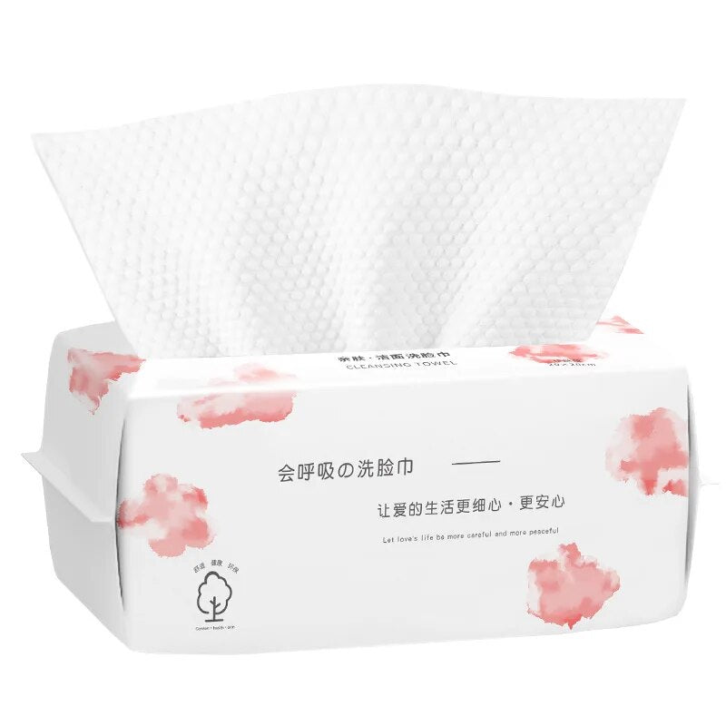 50/100pcs Disposable Cotton Face Wash Towel