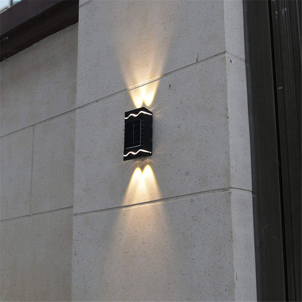 LED solar wall light balcony light